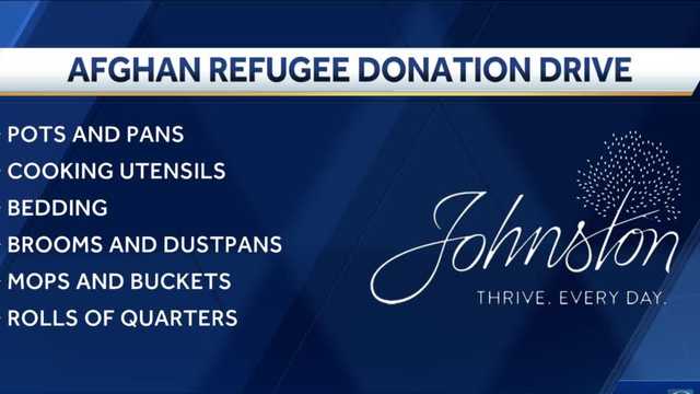 Spring donation held by Democrats drive will help Afghan refugees in Iowa - Vimarsana News