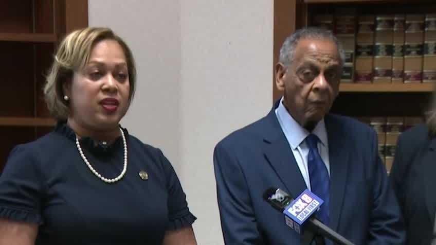 New Orleans Clerk Chelsey Napoleon appears in court after suing city leaders over her position