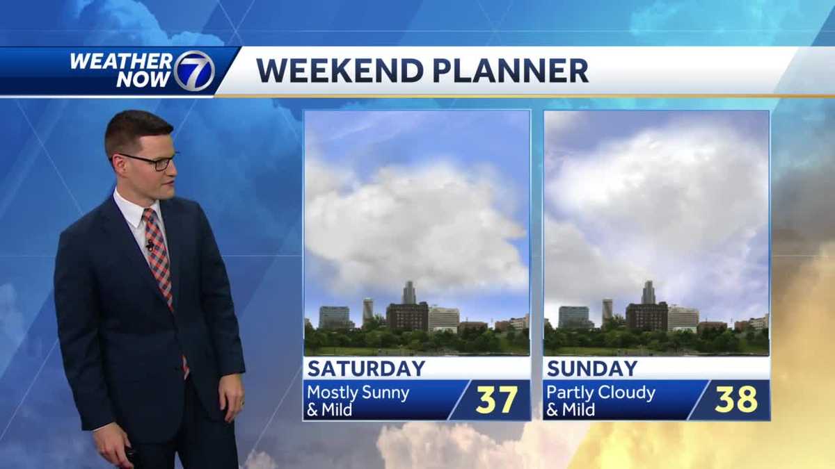 Chilly to end the week, weekend warm up coming