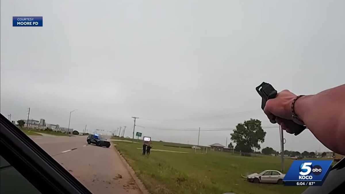 Moore police release video of pursuit, fatal shooting