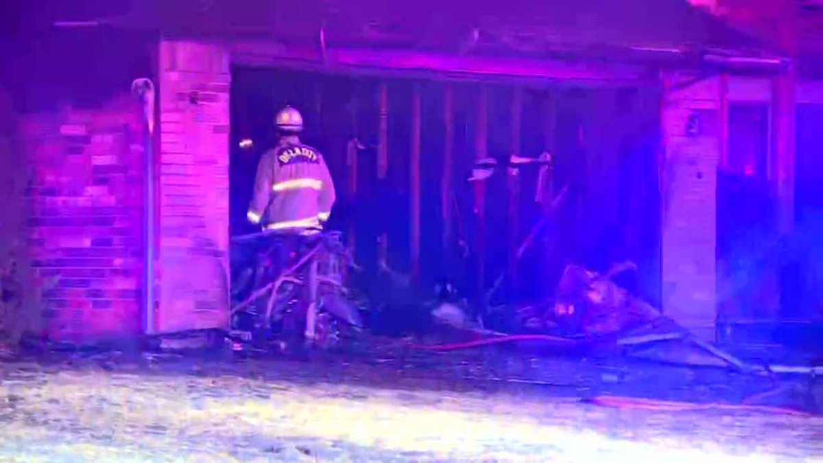 Person escapes to safety after flames spark at southwest OKC home