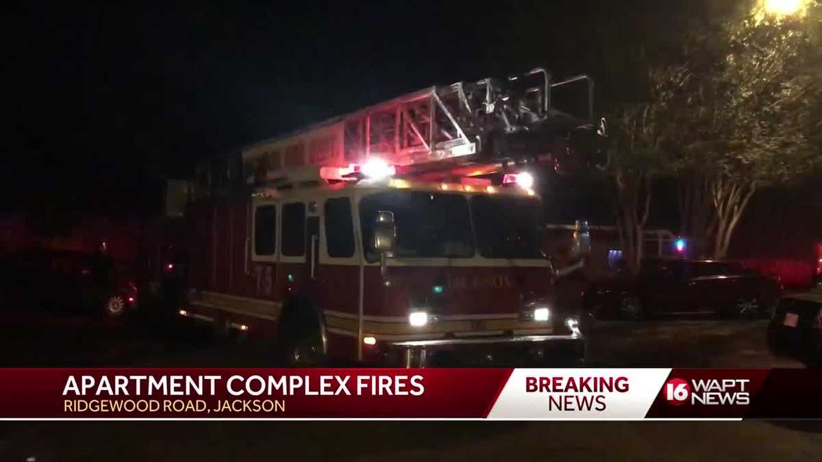 Fire breaks out at Jackson apartment complex