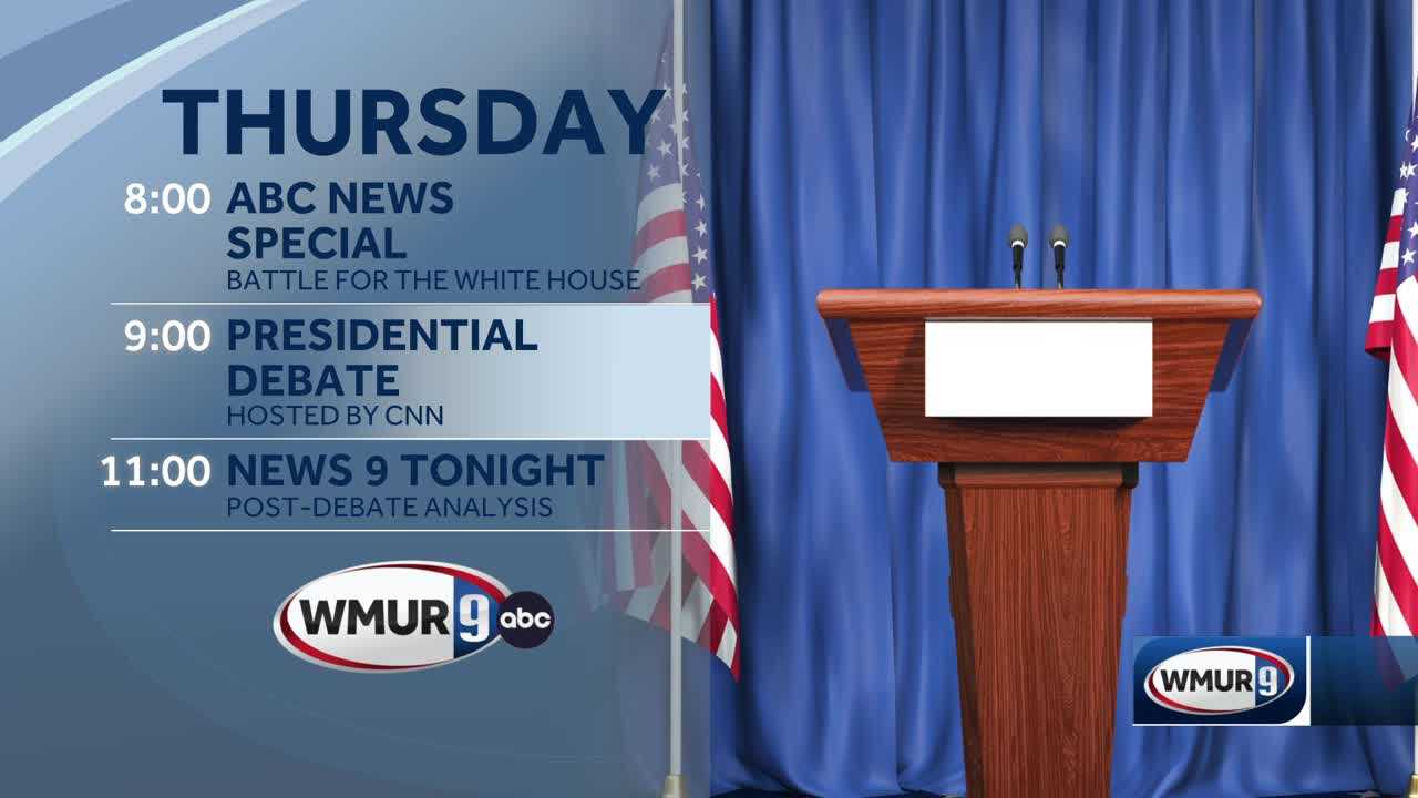 CNN Presidential Debate To Air On WMUR-TV On Thursday