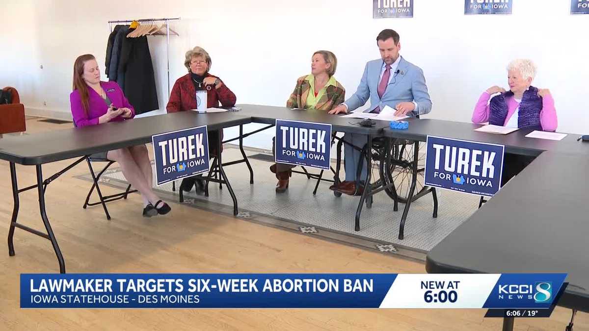 Iowa's six-week abortion ban draws criticism from state representative