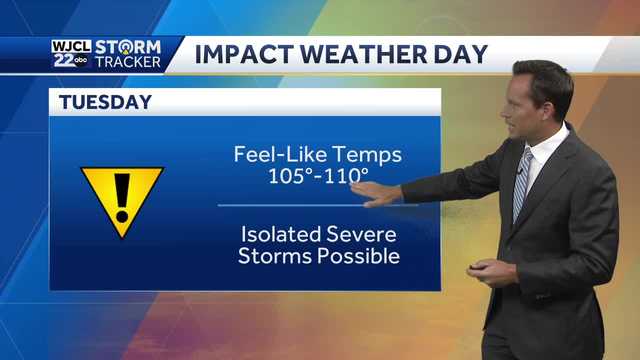 Savannah: Tracking high heat and possible storms - Vimarsana News