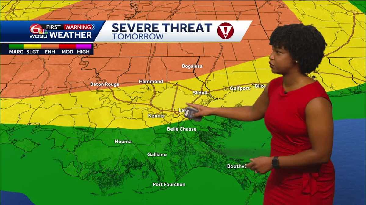 Rounds of severe weather ahead