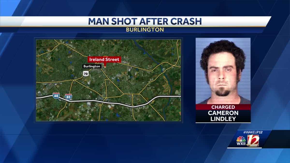 Man accused of shooting a driver who hit his car in Burlington