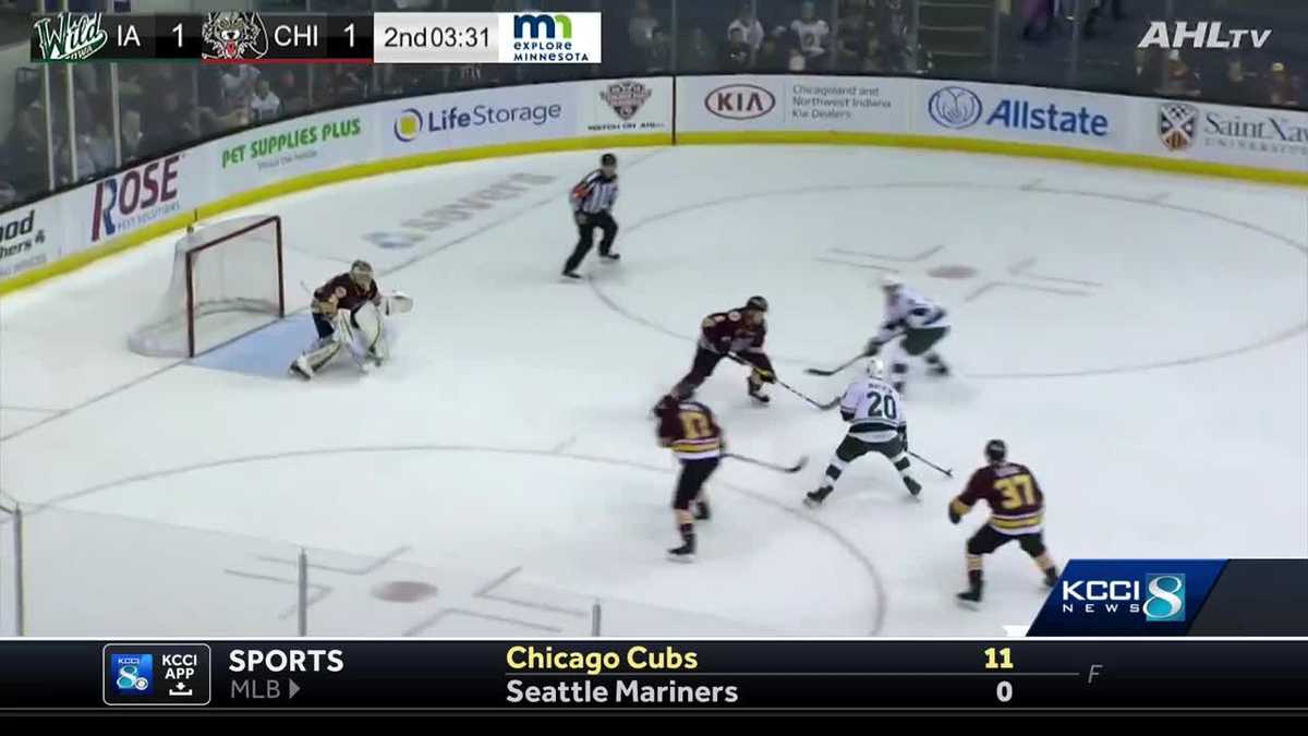 Iowa Wild drops Game 1 to Chicago in Overtime
