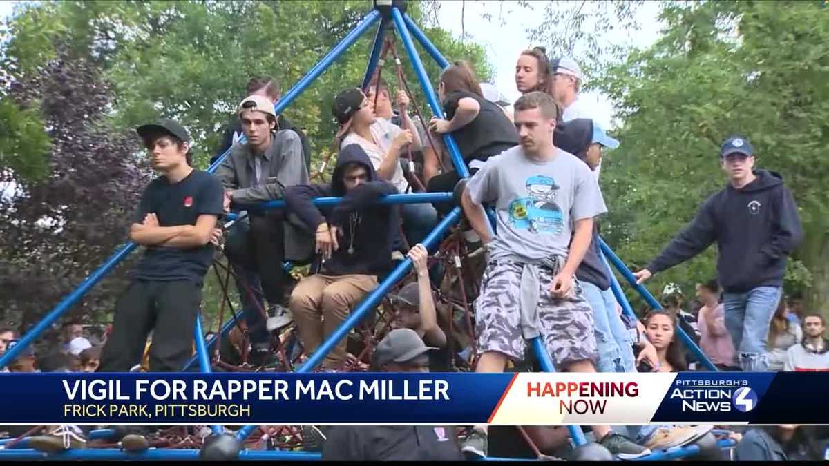 Mac Miller remembered at vigil in 'Blue Slide Park