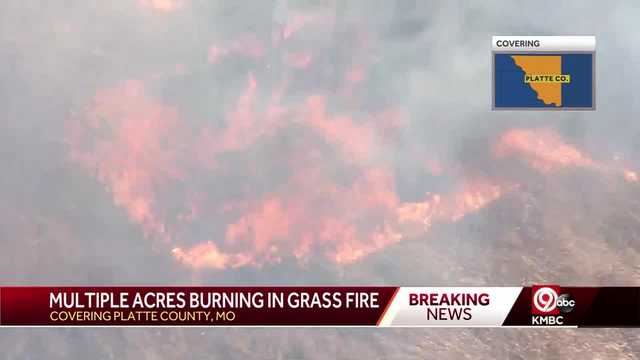 Firefighters battle large grass fire in Platte County - Vimarsana News