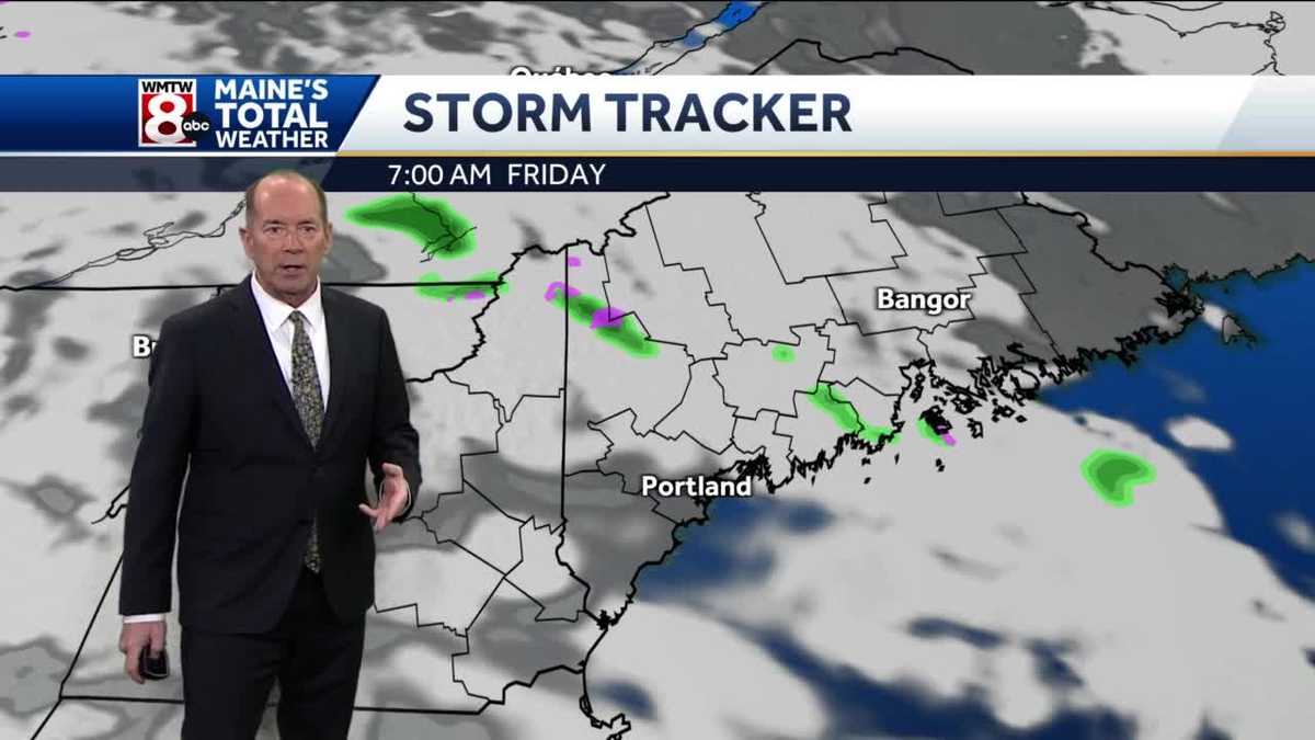 Another dry day before rain arrives late in the weekend