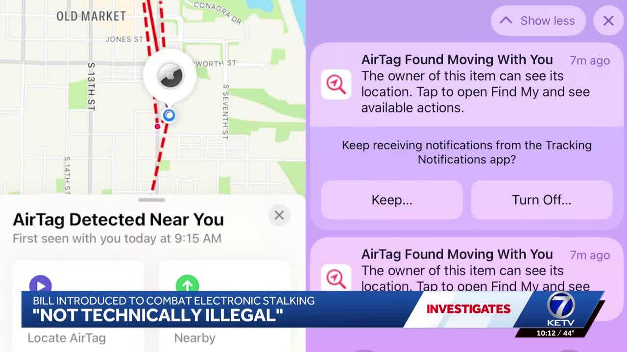 Victim advocates for Nebraska lawmaker's bill to combat electronic stalking