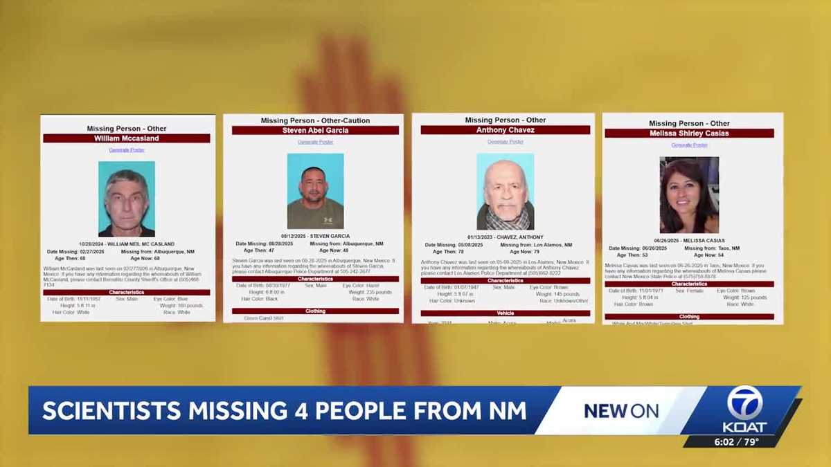 The missing 10: Lawmaker says a foreign nation could be targeting American scientists