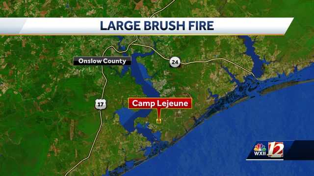 Crews work to contain fires in Cumberland County and Camp Lejeune - Vimarsana News