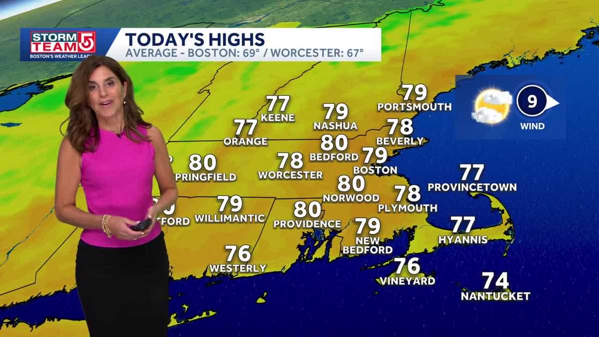 Video: Sunny and warm weather continues through weekend