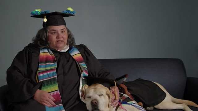 RI woman, seeing eye-dog among thousands of SNHU graduates - Vimarsana News