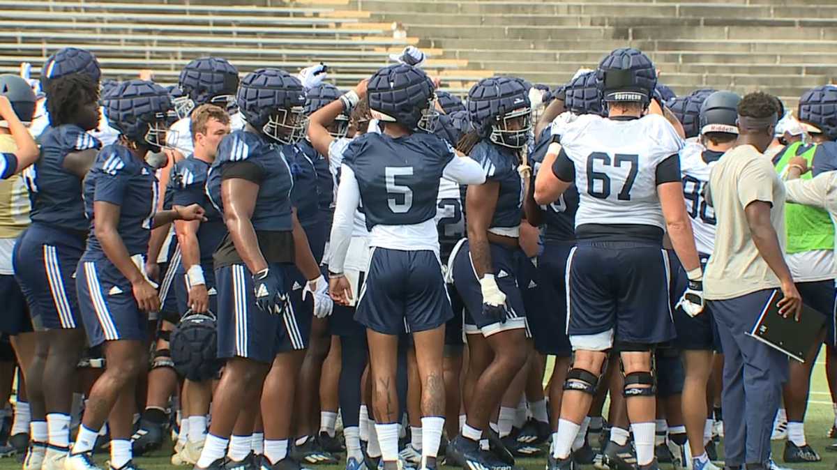 Youth ProSphere #1 White Georgia Southern Eagles Endzone Football