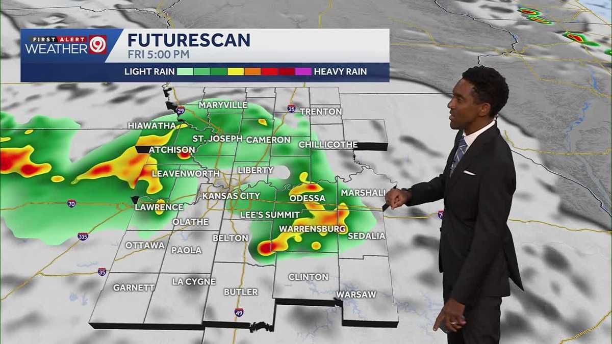 Multiple storm chances beginning Friday afternoon in Kansas City