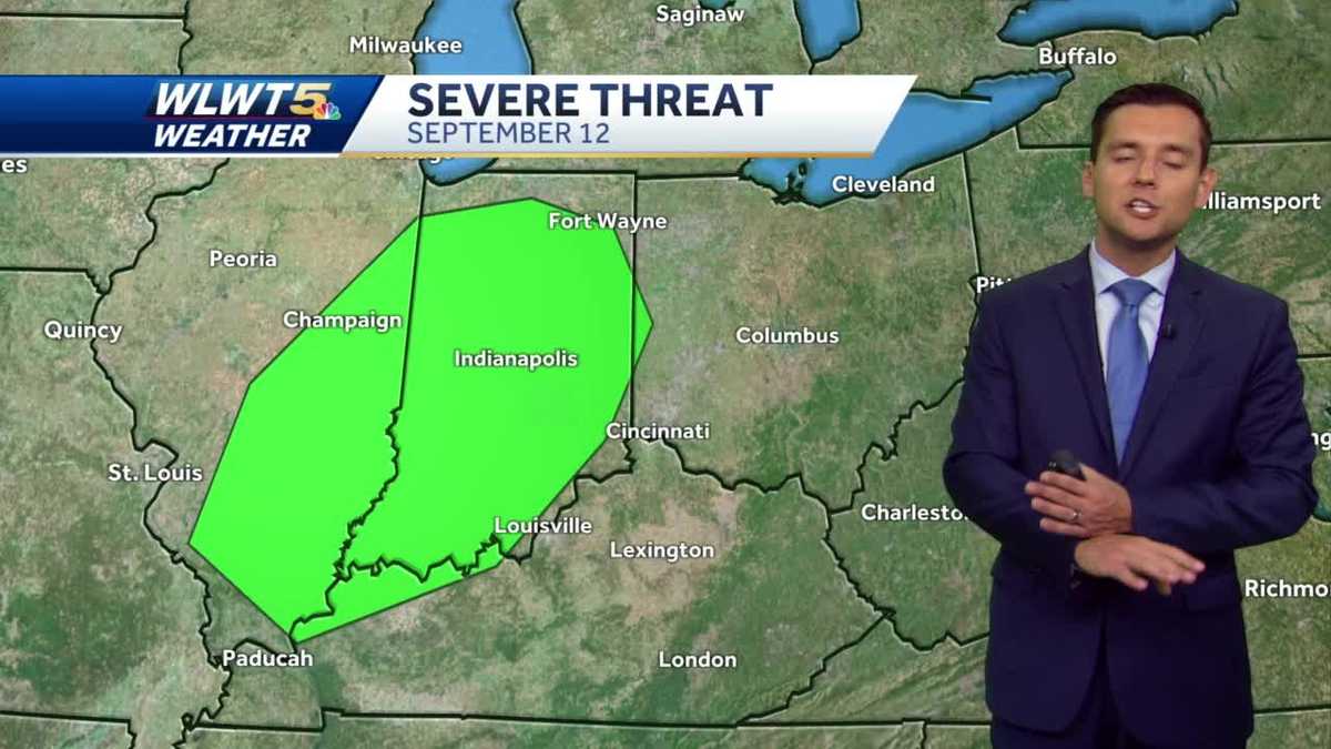 Showers and storm chances later today