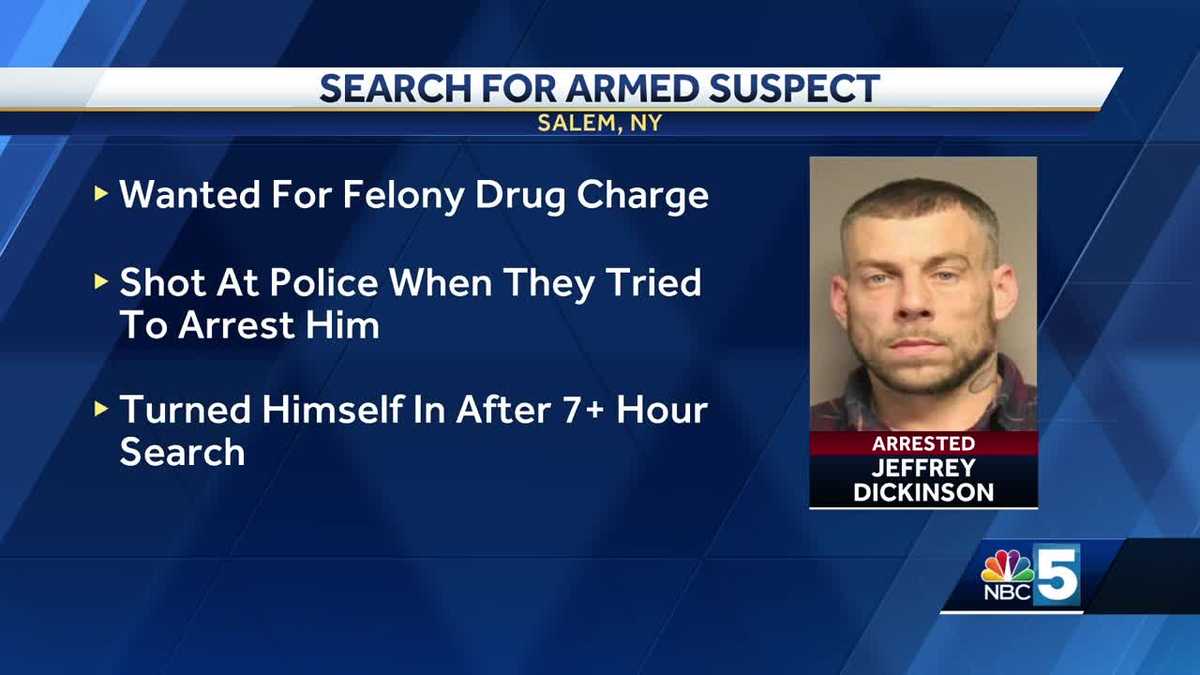 Vermont State Police assist with manhunt in Salem, New York