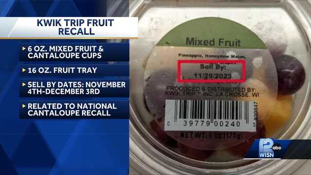 Kwik Trip recalls fruit cups, food trays that could be tainted with salmonella - Vimarsana News