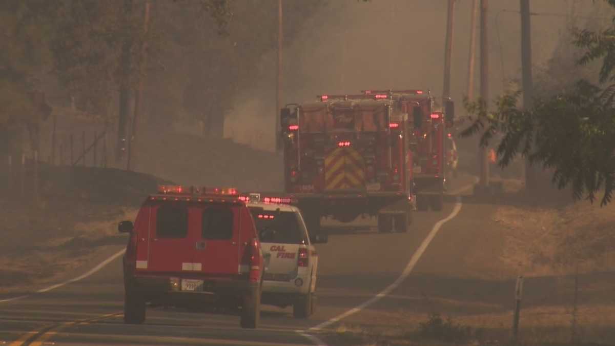 Fire near Grass Valley forced evacuations