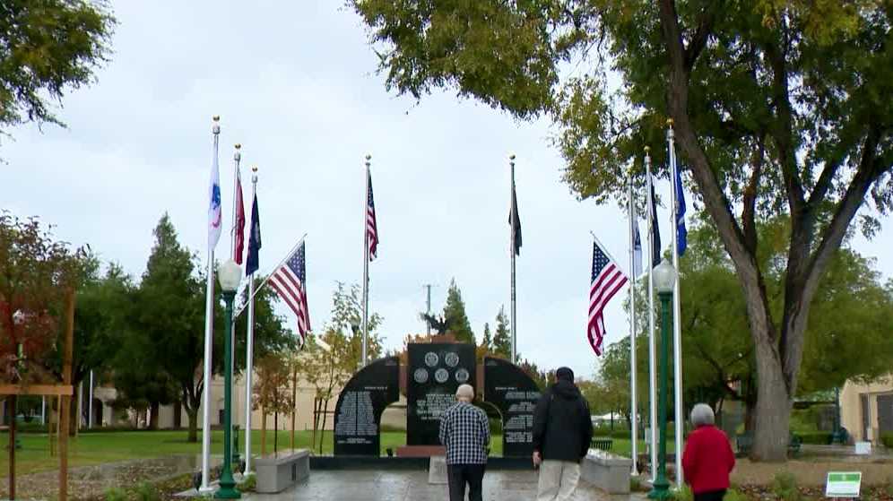 Tracy war memorial gets upgrades in time for Veterans Day ceremony
