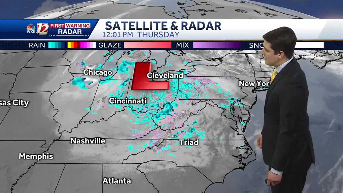 WATCH: Cool and windy Thursday afternoon