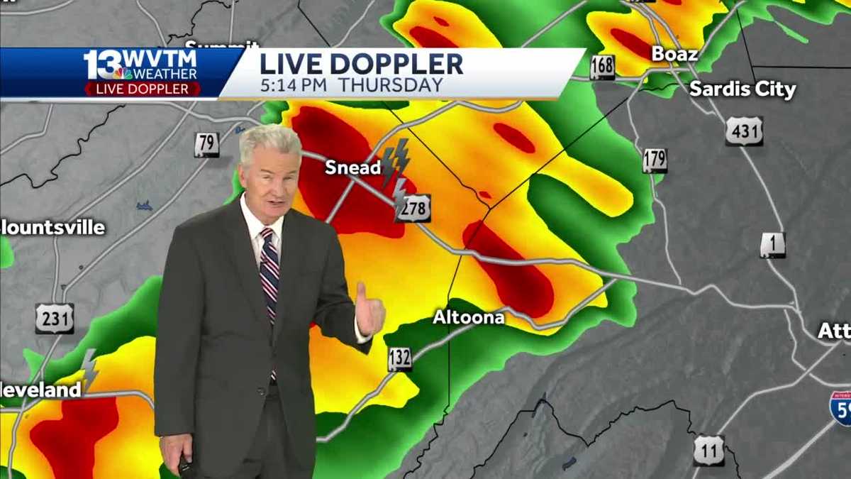 Another hot, humid day on Friday