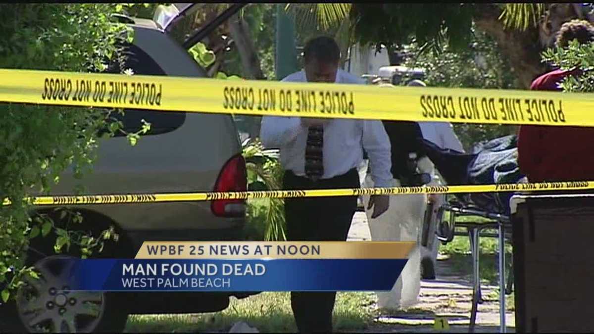 Man found dead in West Palm Beach Man found dead in West Palm Beach