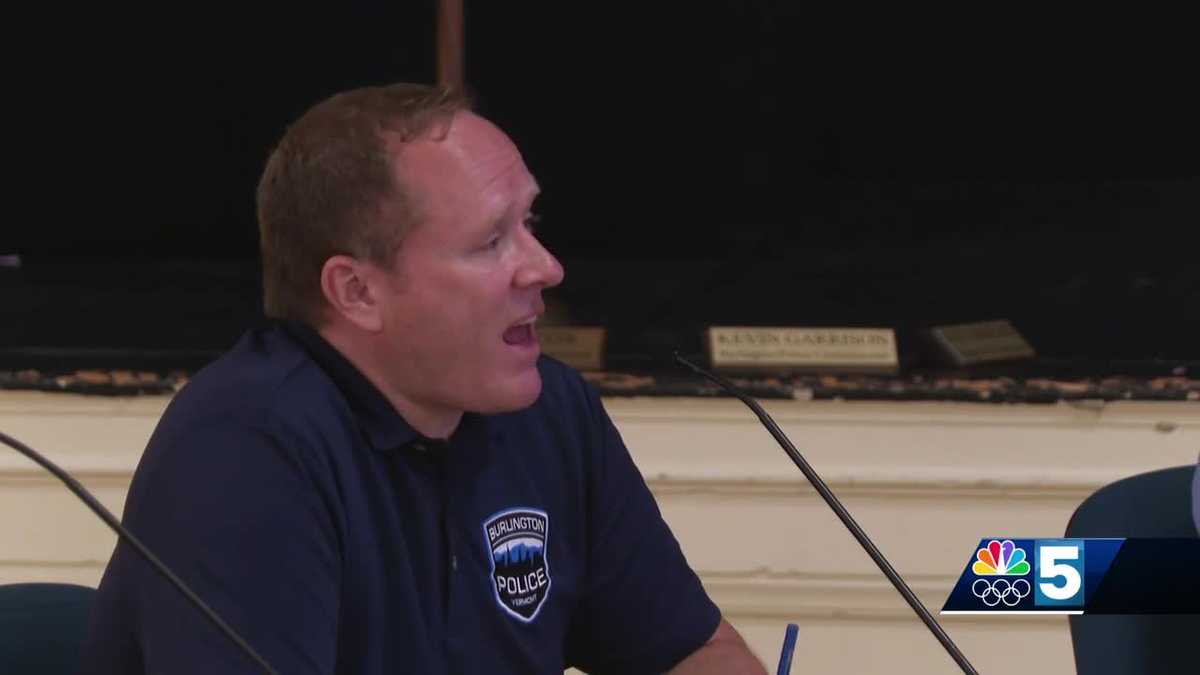 Burlington's police chief reviews the August 2024 report and discusses recent crime in the city