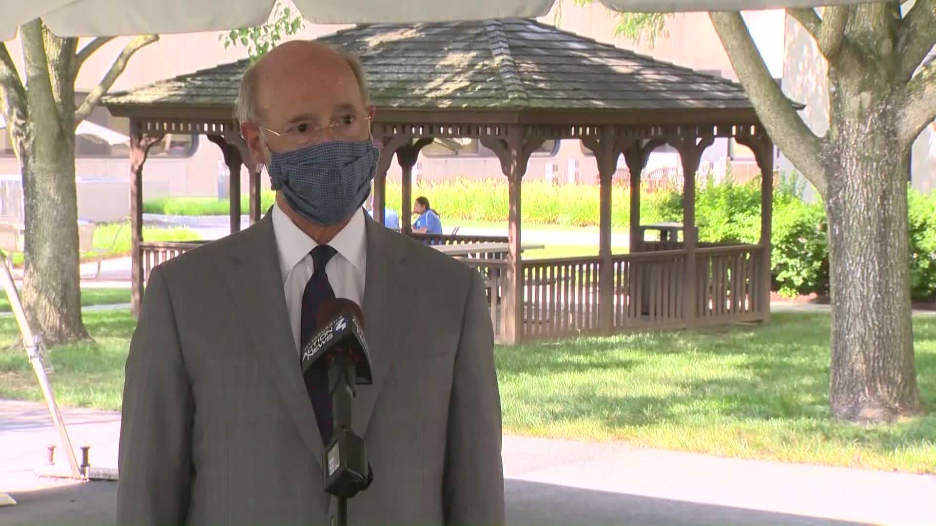 Gov. Wolf Reminds Pennsylvanians Masks Are Mandatory In Businesses