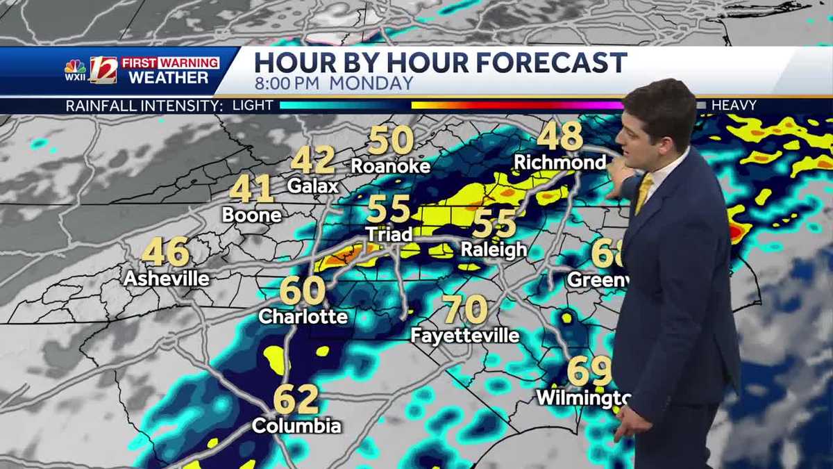 Rain & storms on the way Sunday & Monday - WXII