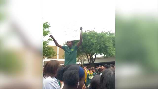 Grace King High School protest - Vimarsana News
