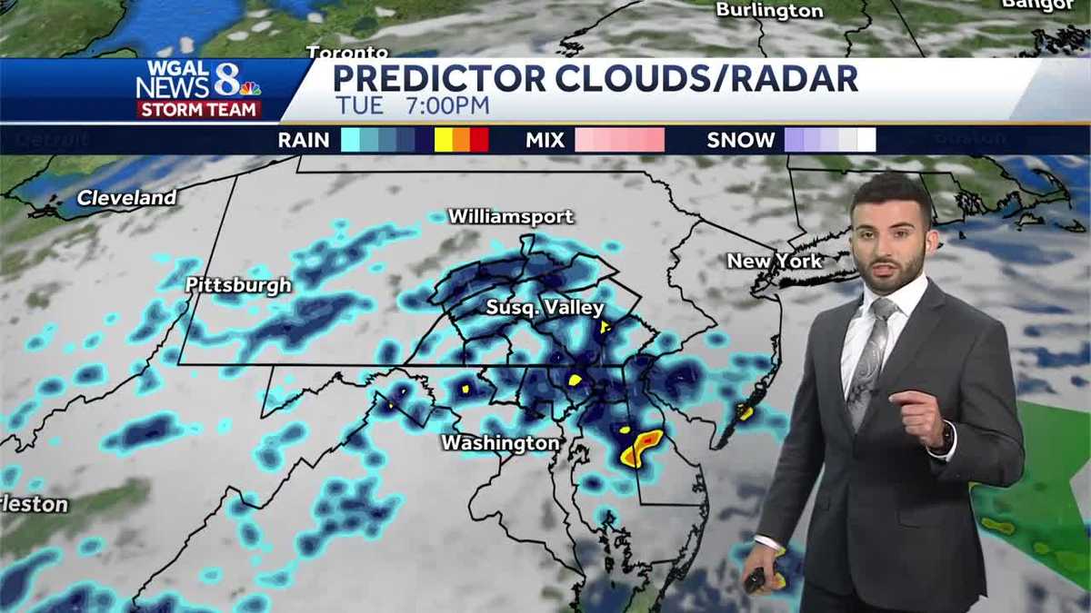 Few clouds and cool overnight, rain returns this week