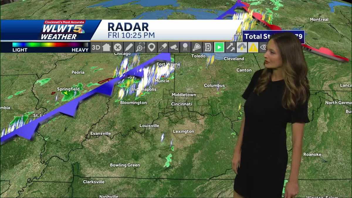 Storms Return Saturday