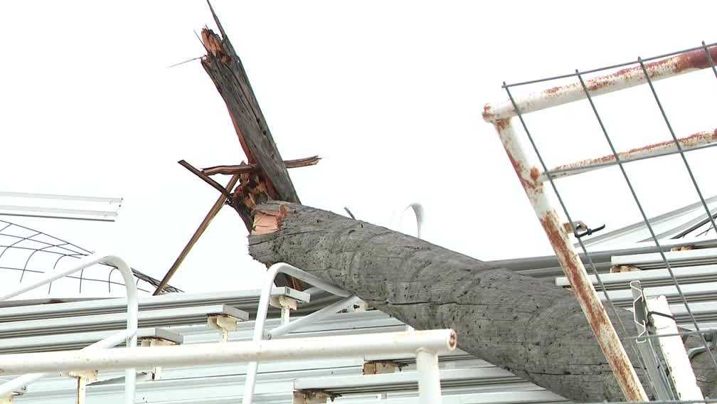 Eagle Raceway receives damage following Tuesday night's storms