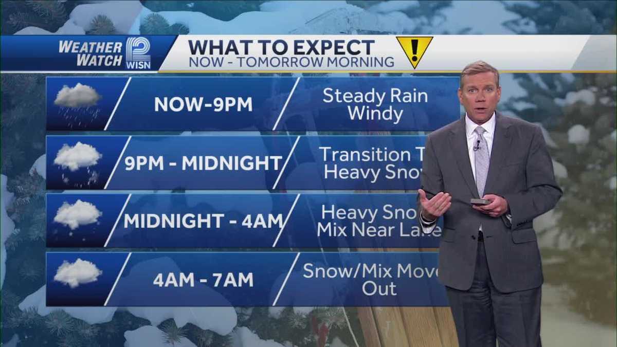 Weather Overnight Snow Burst
