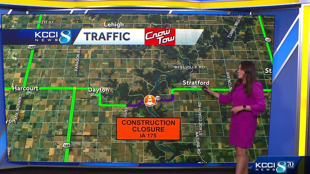 Central Iowa traffic: Closures that could impact your morning commute