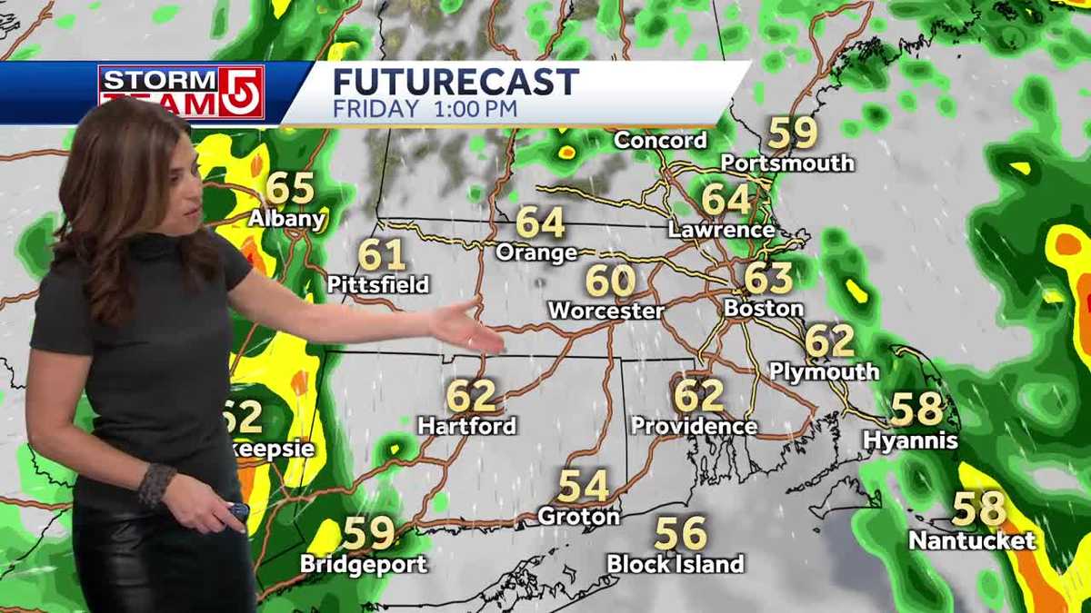 Video: Looking ahead to weekend as rain tapers off