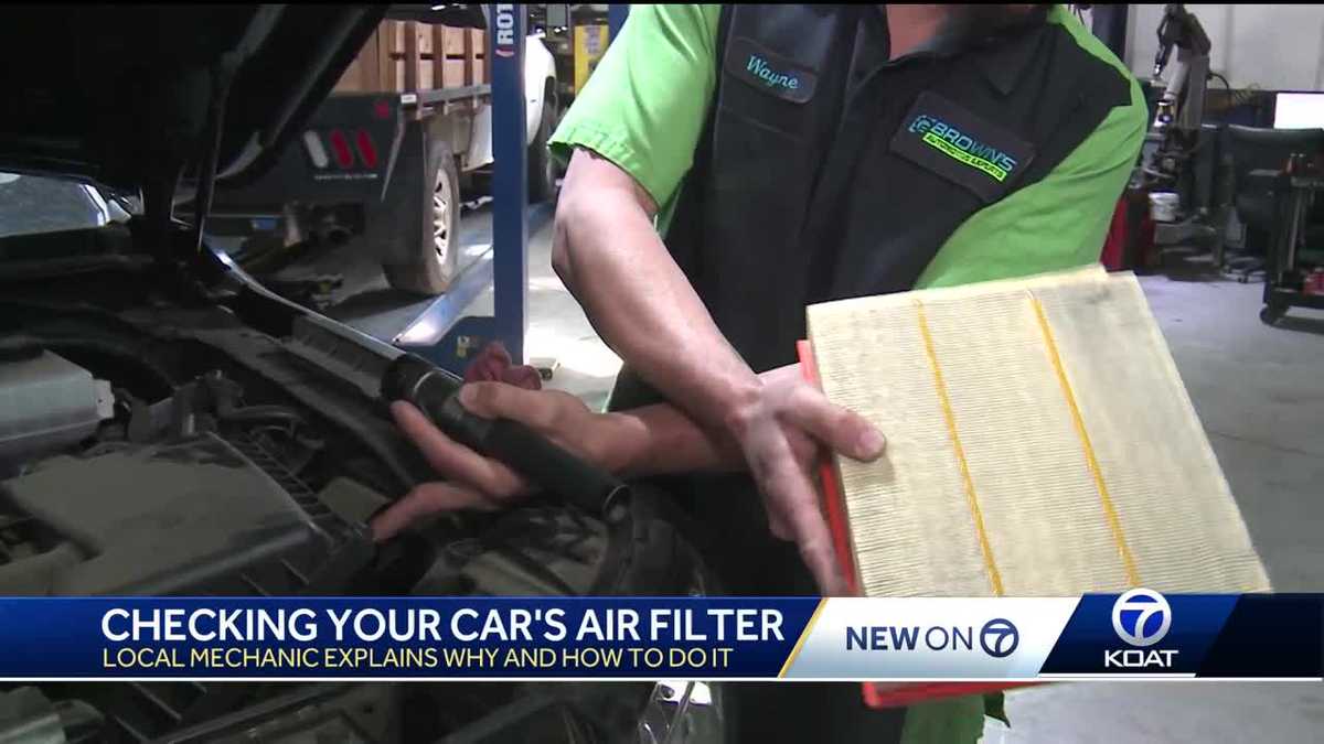 How to check your air filter How to check your air filter