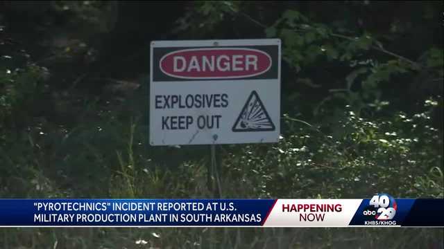 2 injured, 1 missing after explosion at Arkansas defense weapons plant