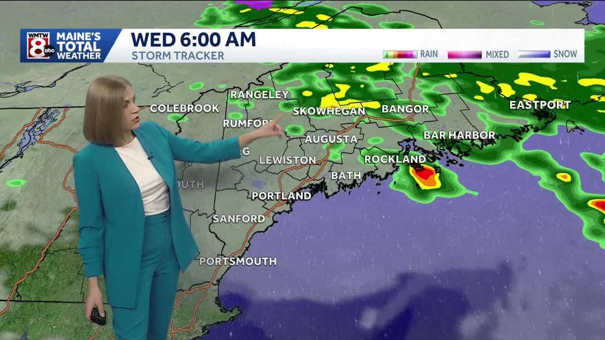 Fog and scattered showers overnight - WMTW