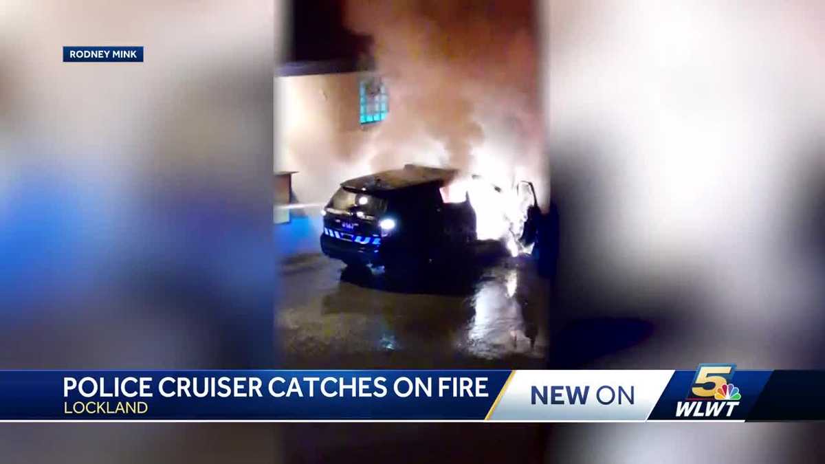 WATCH: Police cruiser catches fire outside Lockland Mayor #39 s Court WATCH: Police cruiser catches fire outside Lockland Mayor #39 s Court