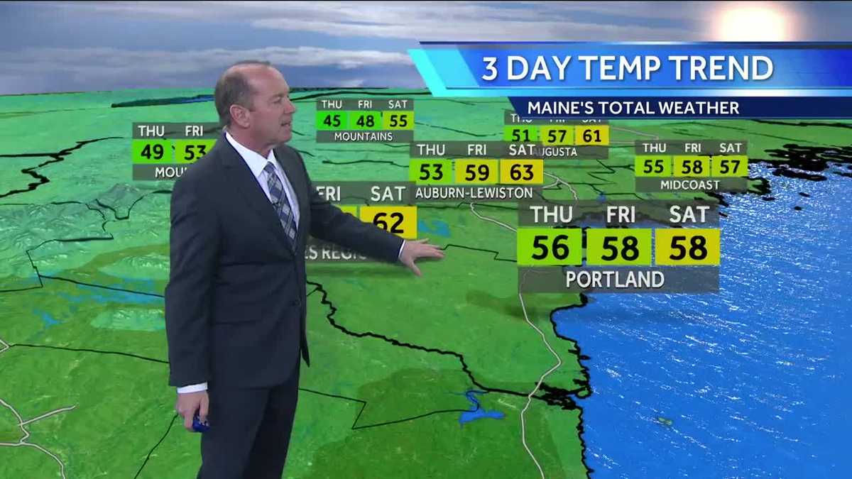 Roger's Wednesday evening forecast