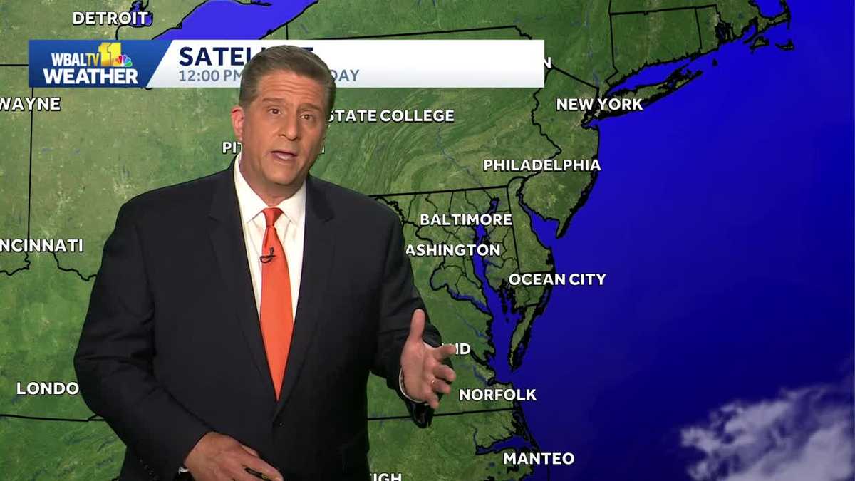 Big warmup on the way for Baltimore