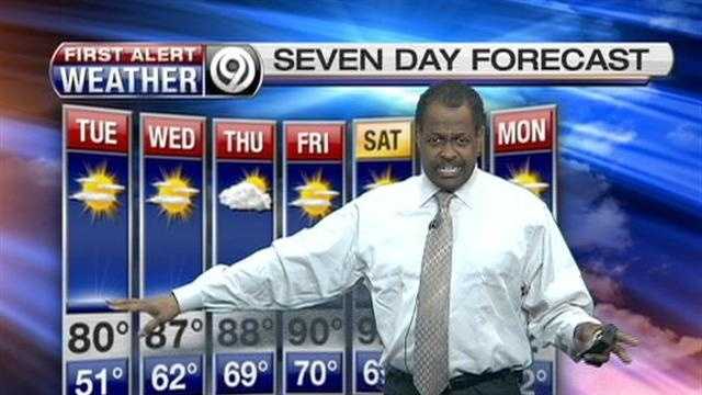 Dry conditions should stick around all week