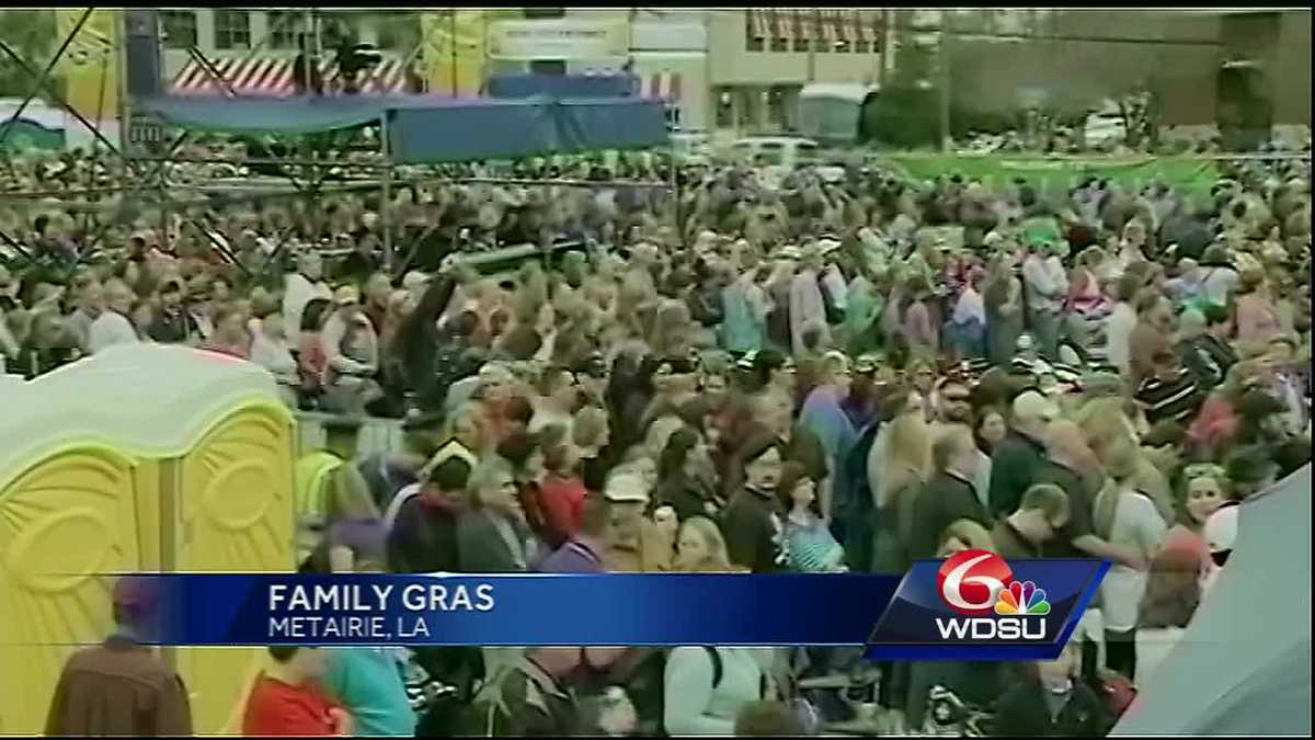 Family Gras takes over Metairie for another year of Carnival fun