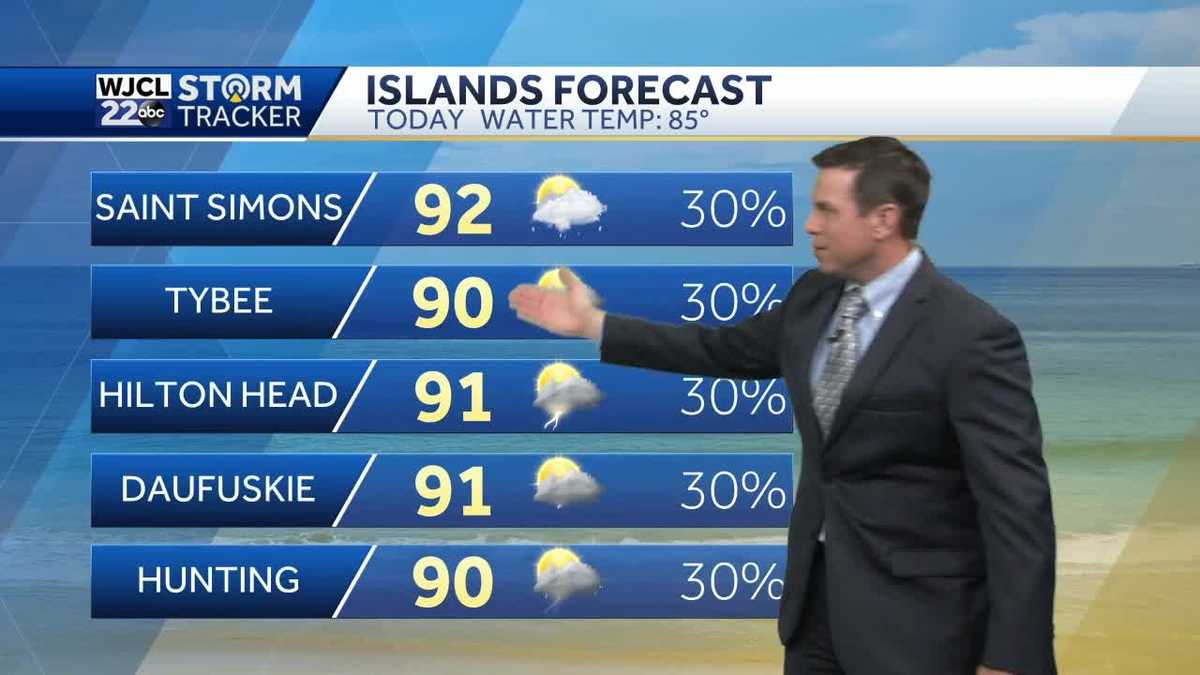 Another hot one today but changes are on the way with rain likely - WJCL