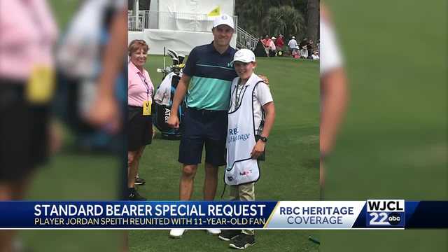 Bluffton boy makes special memory with RBC Heritage defending champ Jordan Speith - Vimarsana News
